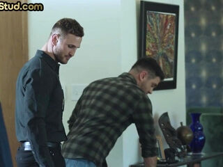 Taboo jock licks and bareback bangs stepbrother ass