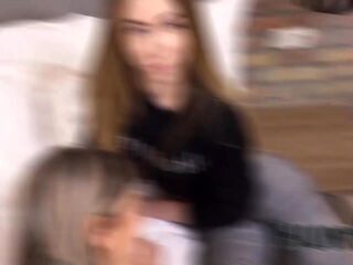 Luxury blonde knows how to deal with young stallion's restless cock
