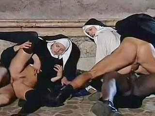 Interracial Orgy In The Convent For Dirty Nuns