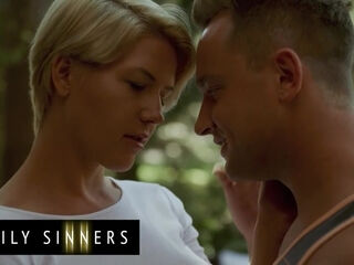 Busty Blonde MILF Rides Her Stepson Hard with Intense Passion