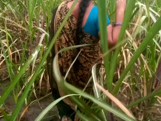 Mom step son fuck in village oudoor