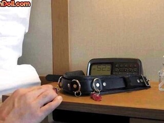 CFNM nylon domina with tattoos pegging guy ass with strapon