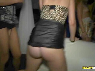 Hardcore party animals at the this club