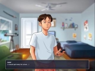 'Summertime Saga Part 30: Sucking On Diane's Big Natural Tits'