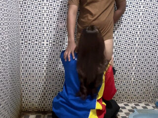 A Man Who Works in a Public Bathroom