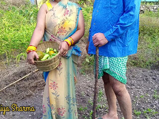 Indian village hot stepSister Outdoor Painfull Sex With stepBrother In Field