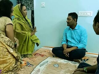 Indian Bengali greatest hard-core orgy!! Jaw-Dropping stepsister penetrated by stepbrother's mate!!