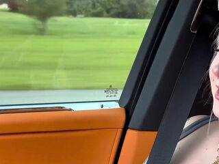 Fucking this pink haired girl hard as she needed an uber ride