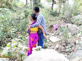 Desi Family Sex , Stepfather Caught His Stepdaughter For Sex From Outside Village