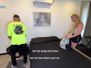 I my stepmom while my stepdad is away