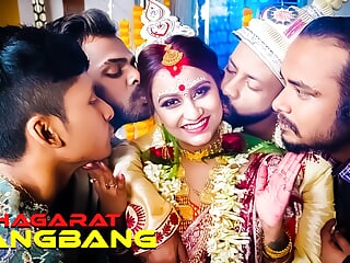 GangBang Suhagarat - Besi Indian Wife Very 1st Suhagarat with Four Husband ( Full Movie )