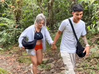 My first time with my stepson at the river - Monique Fuentes & Danner Mendez