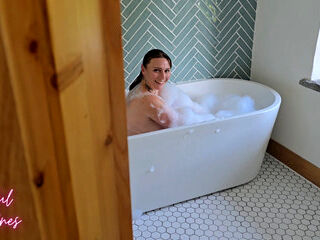 My Stepmom took pity on me after catching me peeking