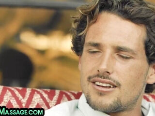 Massaging MILF fucked in hairy pussy by big white dick