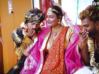 Desi queen BBW Sucharita Full foursome Swayambar hardcore erotic Night Group sex gangbang Full Movie ( Hindi Audio )