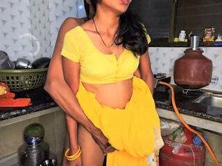 Your kitchen slim boy girl enjoys herself in audio sex