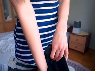 Fit Stepmom in Lingerie – Playful POV Bedroom Roleplay