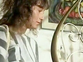 Boy helps Mommy with the dishes German Classic