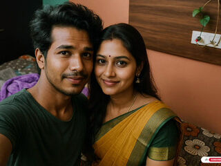 Indian Bangali Bhabhi New Couple Newly Merried Injoy Indoor Bed Romance By -Snapchat143