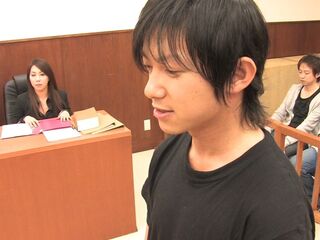 The suspect controls to bang his wifey in court to demonstrate his purity