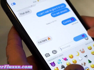 Trans pussyguy gets licked by busty Tranny MILF in heels