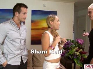 Wife and husband fucking teen babysitter 4