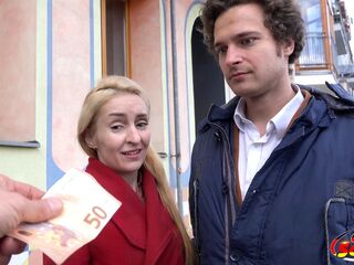 GERMAN SCOUT - TOUGH ASS-FUCK FOR LEAN COUGAR AT STREET AUDITION