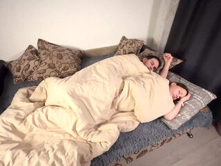 Stepson Shares Bed With Stepmom, Really Amateur