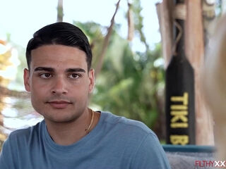 Stepson creampied big tit blonde stepmom