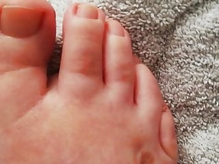 Deformed foot get fucked dildo footjob handicap disability