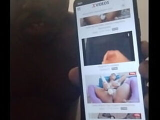 Orgasming to some solo ebony videos and testing my new phone to see if it works properly 2