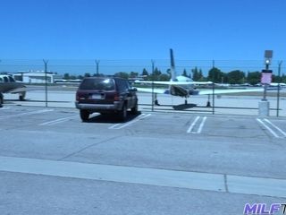 To pick up this sexy brunette MILF is so easy as she thirsts for sex