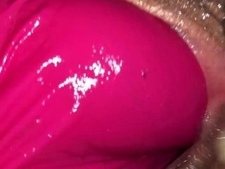 'Cuckold Husband prepare Milf with XL Dildo for XL user stranger '