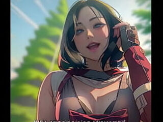 Mikasa Fucked in the Woods