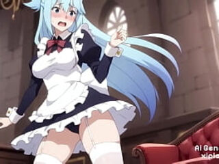 Aqua Konosuba Porn Hentai R34 collection nsfw nude cartoon porn pictures watch now Ai Generated