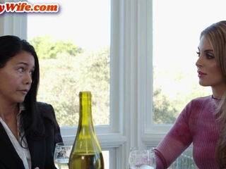 Nasty wife banged in wet pussy hole by nympho fucker