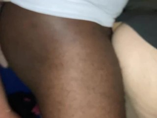 'Caught my neighbors wifey in the trap house nailed her with a creampie '
