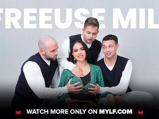 Ultra-Kinky Towheaded Cougar Lures Super Hot Dude Into Banging Her After A Ultra-Kinky Night Out