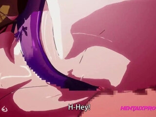 Busty Milf Dominates Inmate 3D HENTAI