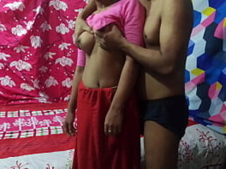 My neighbor's Aunty Invite me for Dinner&comma;I Fuck neighborhood Aunty&comma; Indian Aunty Sex With A young Boy