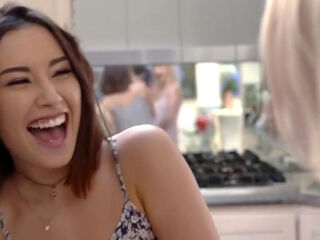 Two couples Swingers arranged in bedroom