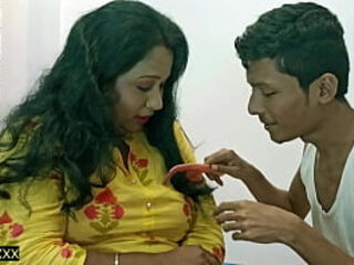 Devar Bhabhi amazing hot sex with clear talking