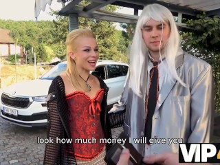 'VIP4K. Babe is nailed by magician who makes her hubby into cuckold'