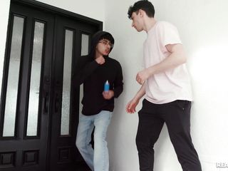 Horny Stepmom Fucks Her Stepson's Friend In Her Living Room