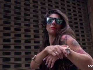 'GERMAN SCOUT - BIG TITS LATINA MILF LILY I PICKUP ROUGH FUCK AND RIM I STREET CASTING'