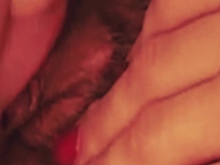 'Mom (me) licks secret lesbian lover's hairy pussy to orgasm with husbands in next room'