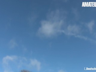 'DeutschlandReport - Newbie German BBW Sucks And Fuck Kinky Guy On Camera - AMATEUREURO'