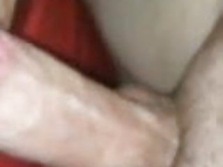 Entering my wife's soaking wet pussy