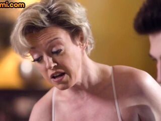 DTF busty mature stepmommy pussyfucked by stepson cock