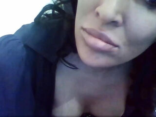 British-Pakistani housewife will cheer you up by showing off her naked body